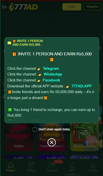 777AD Casino App